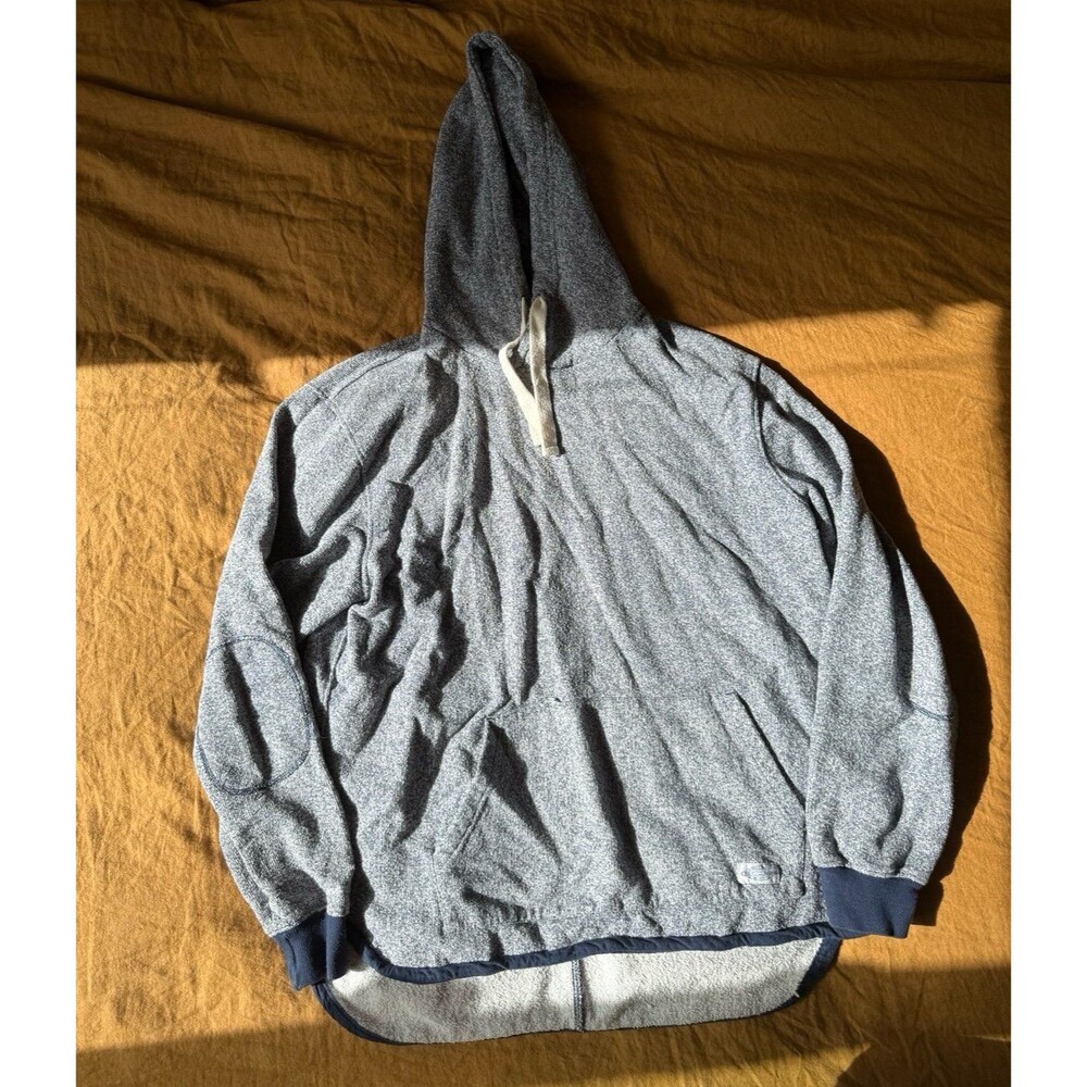 Mens Provisions Supply Blue Shipmen Hoodie Pullover Cotton - Size XL
